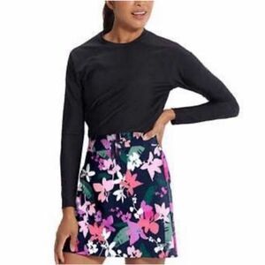 NWT SPEEDO‎ Skort Large Pickleball Pockets Activewear Athleisure Travel Swim NWT